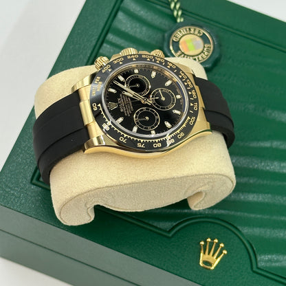 Rolex Cosmograph Daytona 116518LN Schwarz 2019