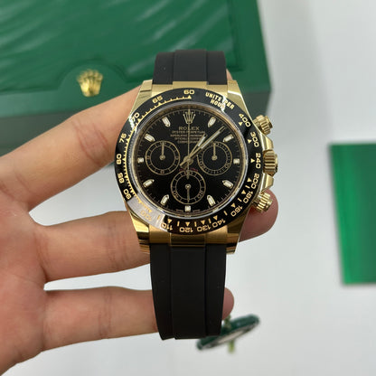 Rolex Cosmograph Daytona 116518LN Schwarz 2019