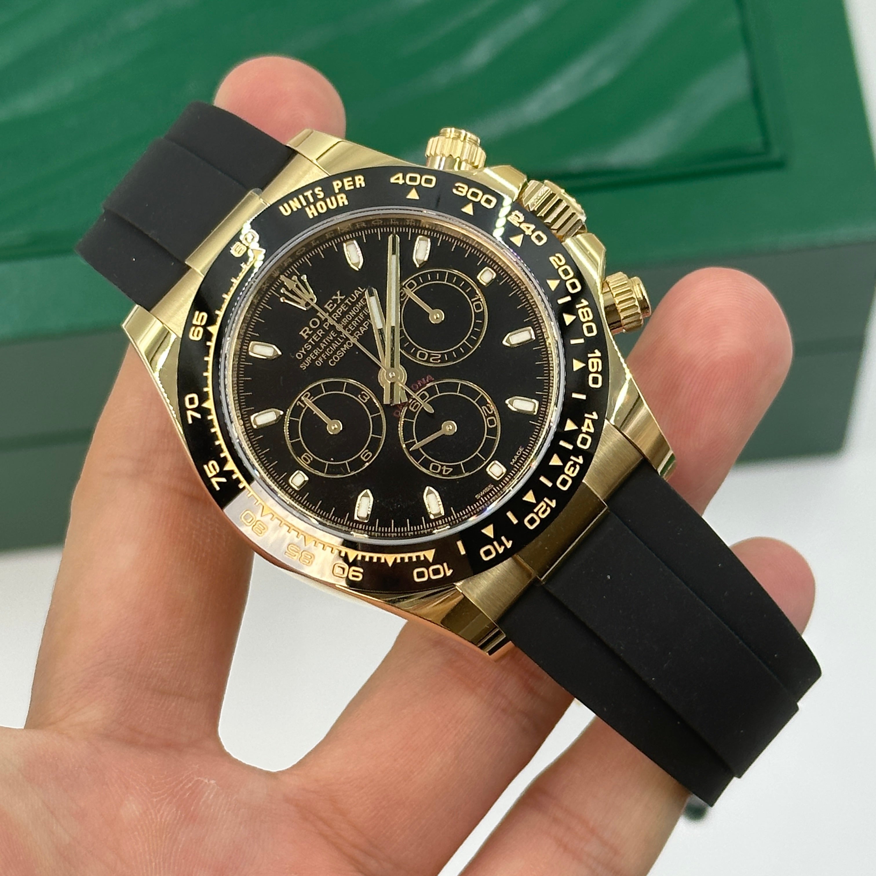 Rolex Cosmograph Daytona 116518LN Schwarz 2019