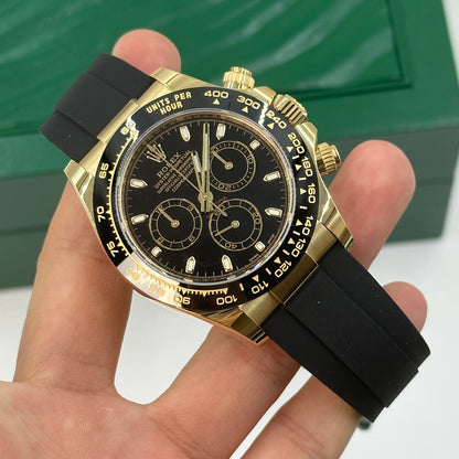 Rolex Cosmograph Daytona 116518LN Schwarz 2019