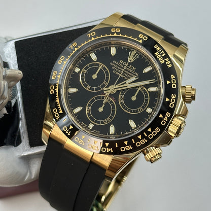 Rolex Cosmograph Daytona 116518LN Schwarz 2019