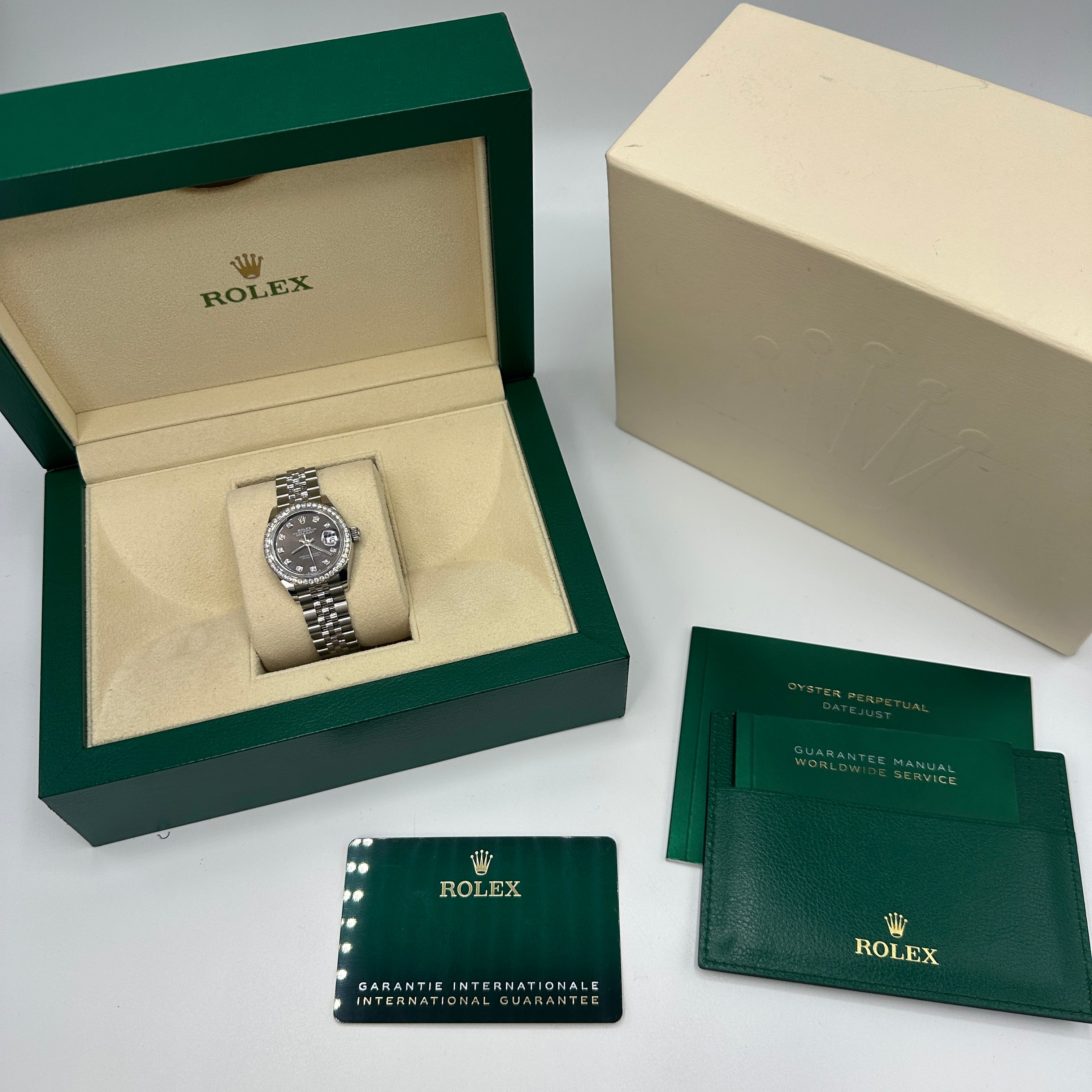 Rolex Lady-Datejust 28 m279384RBR-0017 Grey Diamonds jub 2026