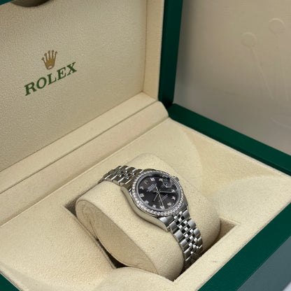Rolex Lady-Datejust 28 m279384RBR-0017 Grey Diamonds jub 2026