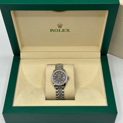 Rolex Lady-Datejust 28 m279384RBR-0017 Grey Diamonds jub 2026