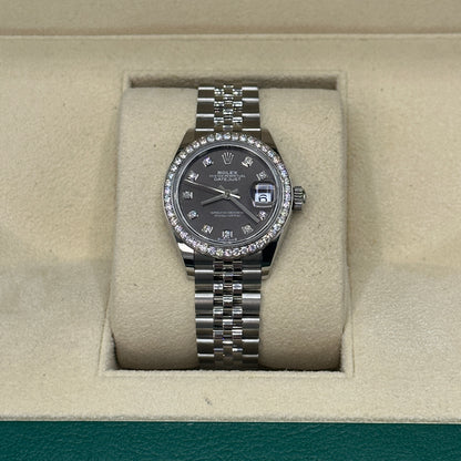 Rolex Lady-Datejust 28 m279384RBR-0017 Grey Diamonds jub 2026