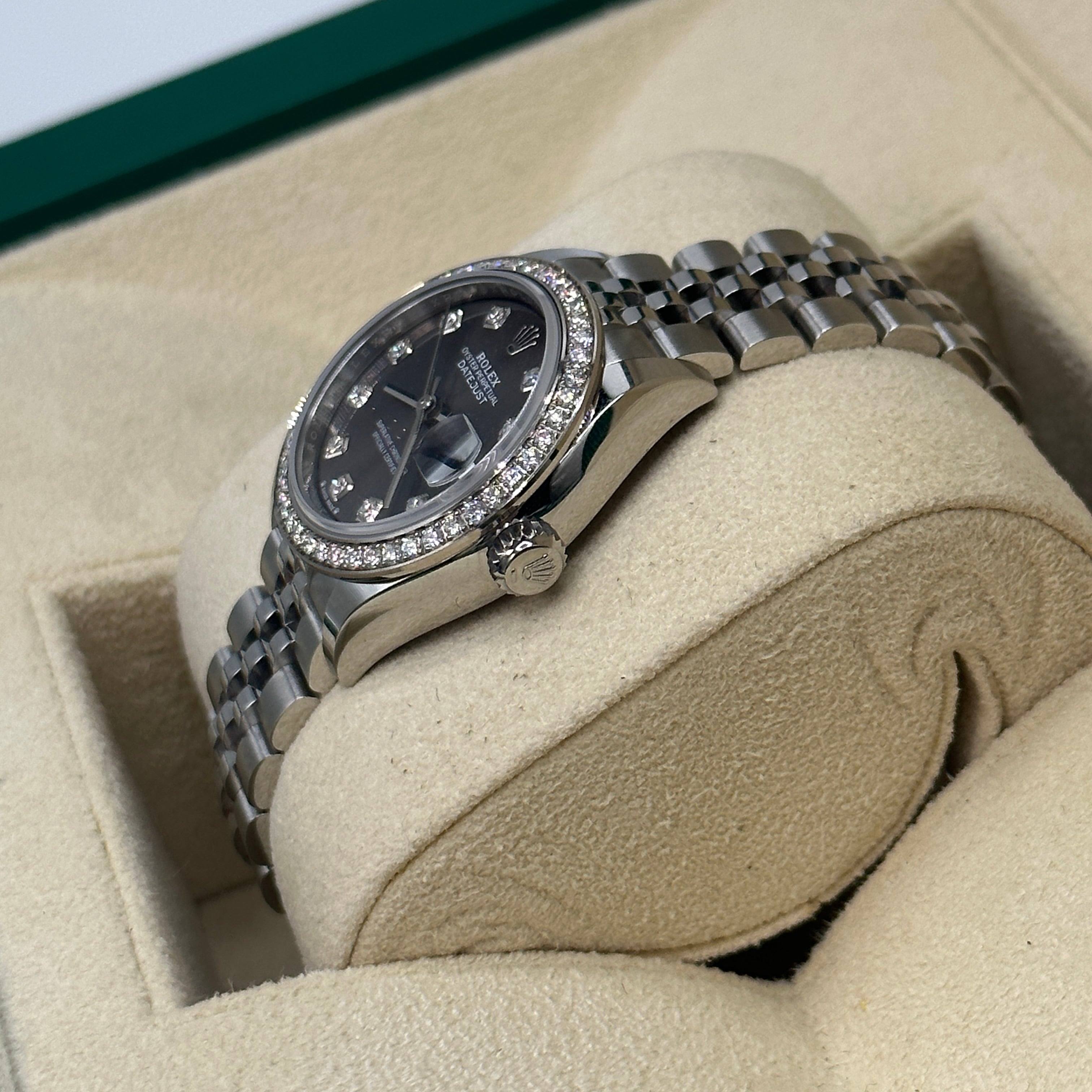 Rolex Lady-Datejust 28 m279384RBR-0017 Grey Diamonds jub 2026