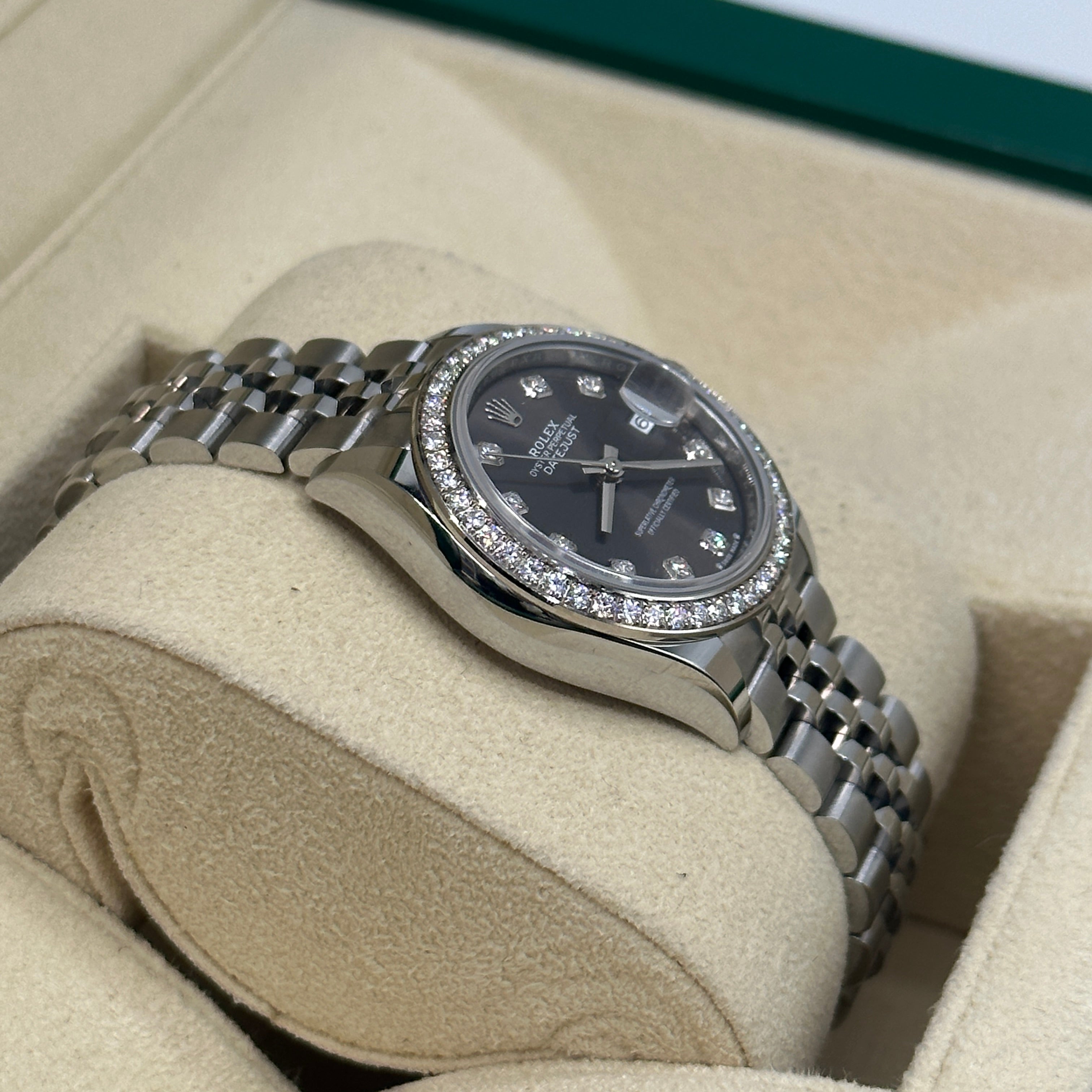 Rolex Lady-Datejust 28 m279384RBR-0017 Grey Diamonds jub 2026