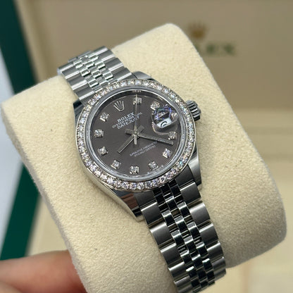 Rolex Lady-Datejust 28 m279384RBR-0017 Grey Diamonds jub 2026