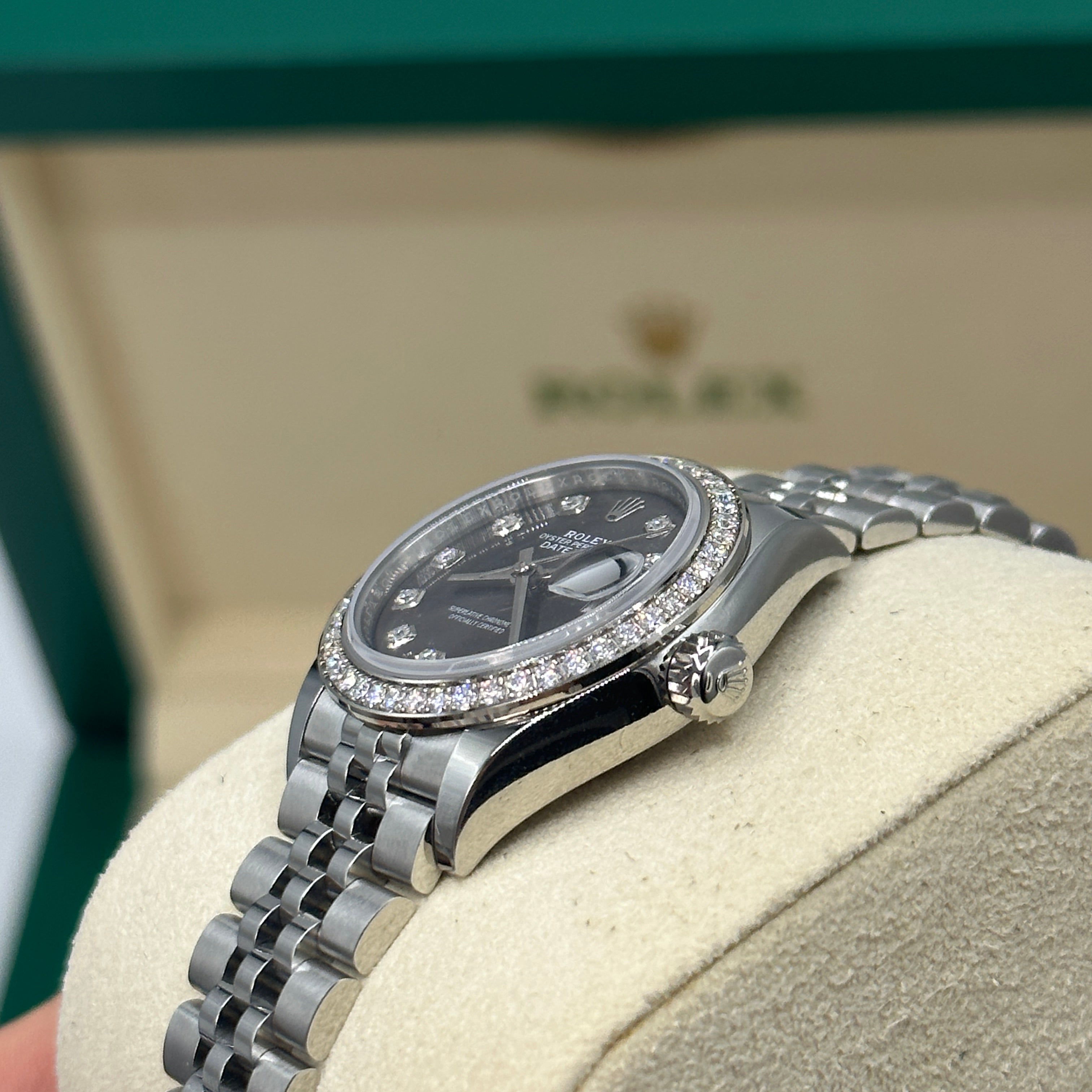 Rolex Lady-Datejust 28 m279384RBR-0017 Grey Diamonds jub 2026