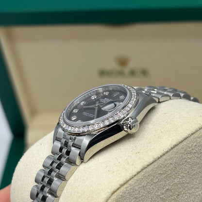 Rolex Lady-Datejust 28 m279384RBR-0017 Grey Diamonds jub 2026