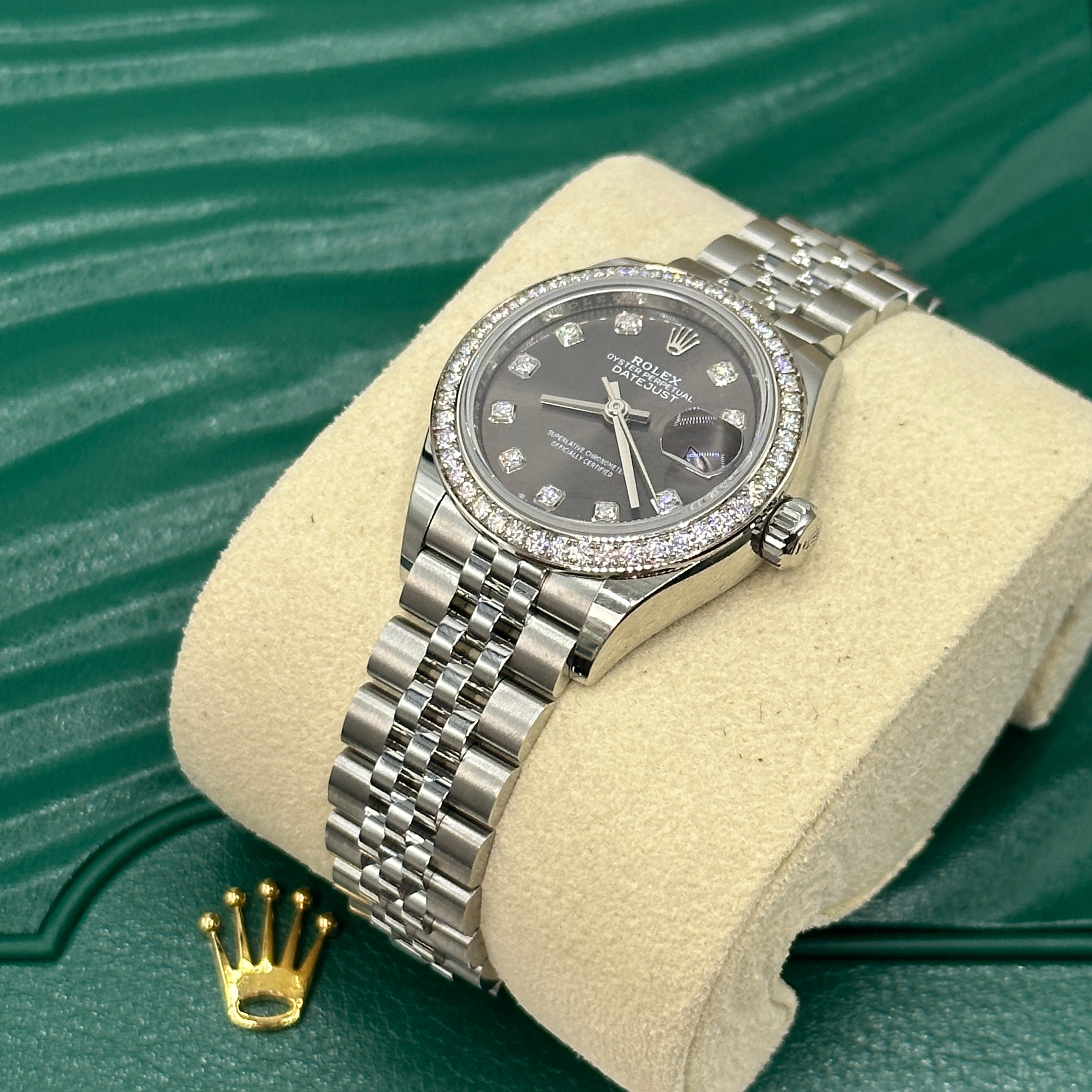 Rolex Lady-Datejust 28 m279384RBR-0017 Grey Diamonds jub 2026