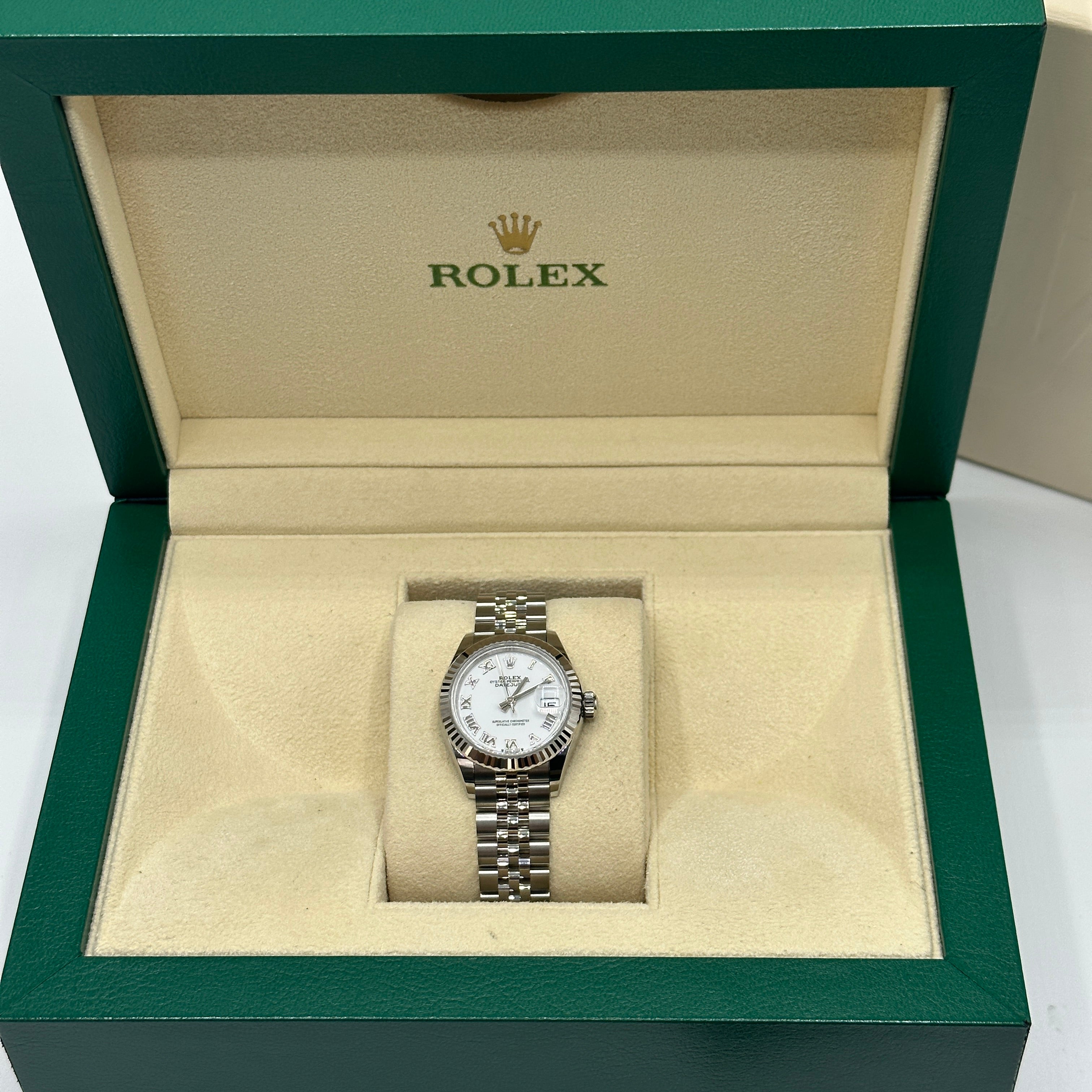 Rolex Lady-Datejust 279174 Weißes römisches Jubiläum 2025