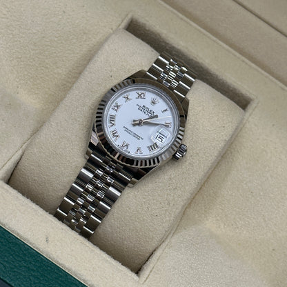 Rolex Lady-Datejust 279174 Weißes römisches Jubiläum 2025