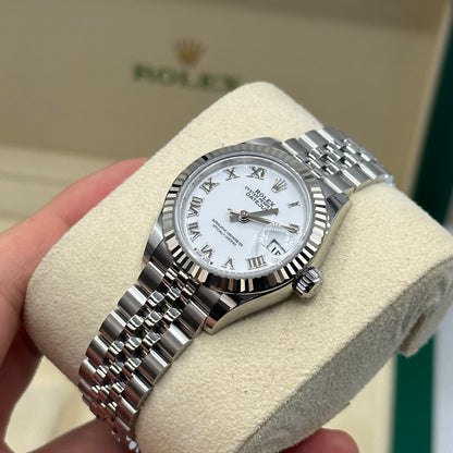 Rolex Lady-Datejust 279174 Weißes römisches Jubiläum 2025