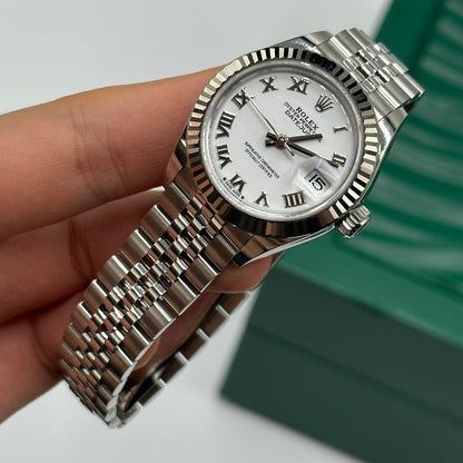 Rolex Lady-Datejust 279174 Weißes römisches Jubiläum 2025