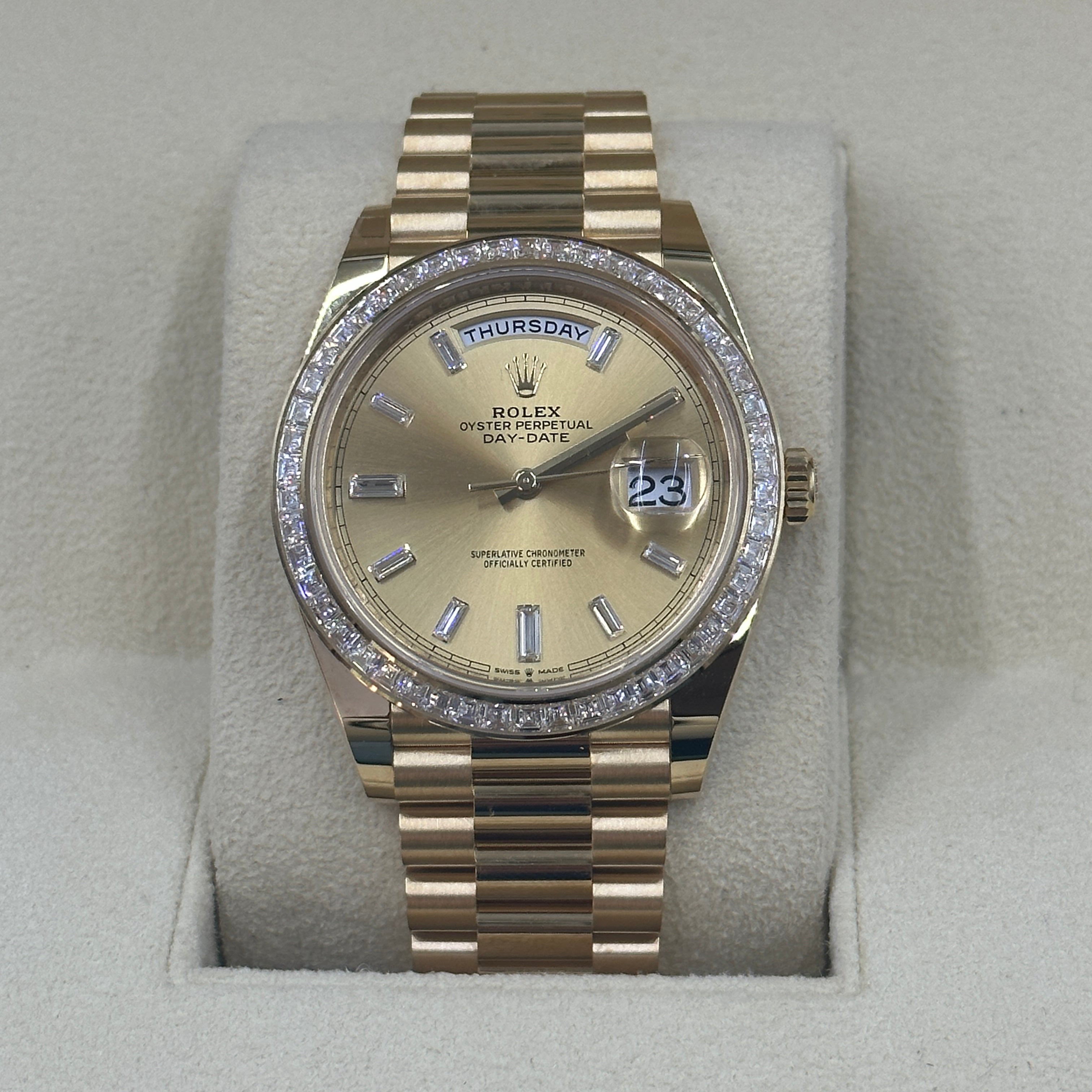 Rolex Day-Date 40 228398TBR A CHAMP