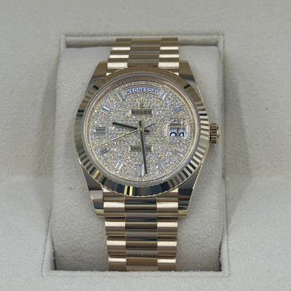 Rolex Day-Date 40 228238A Pave 2026