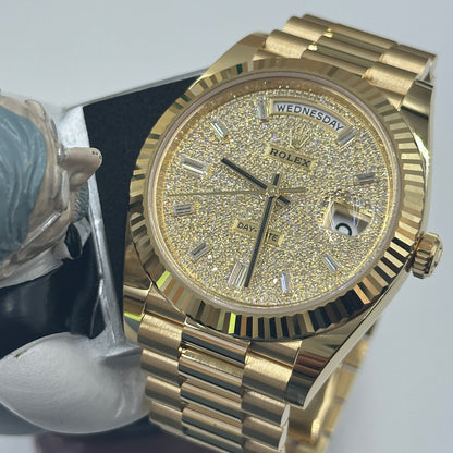 Rolex Day-Date 40 228238A Pave 2025
