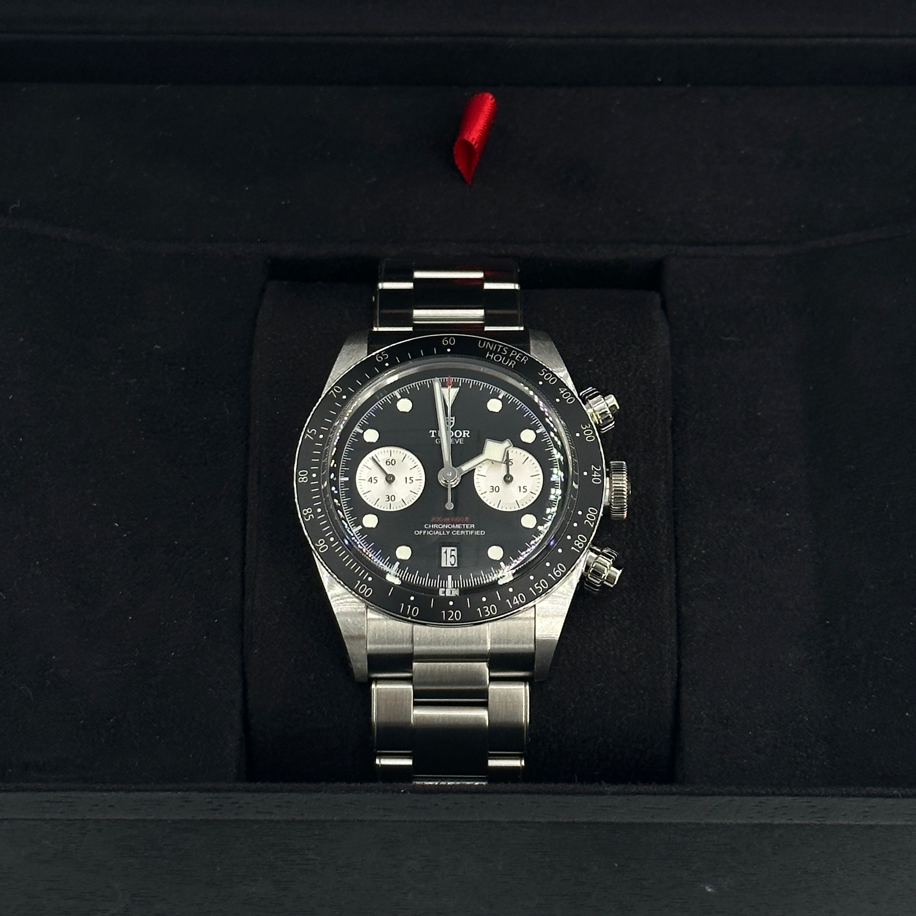 Tudor 79360N-0001 Heritage Black Bay Chronograph Inverted Panda