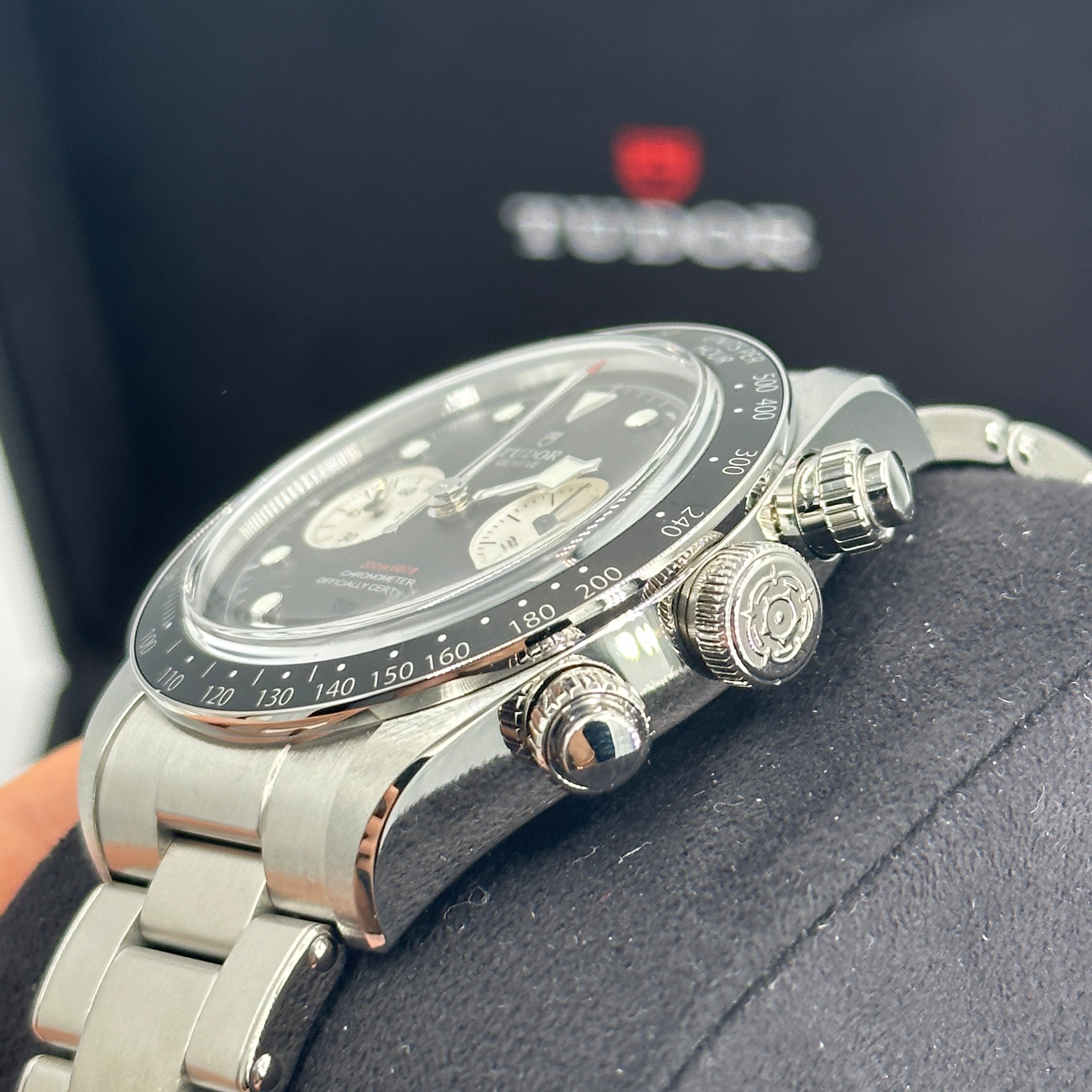 Tudor 79360N-0001 Heritage Black Bay Chronograph Inverted Panda