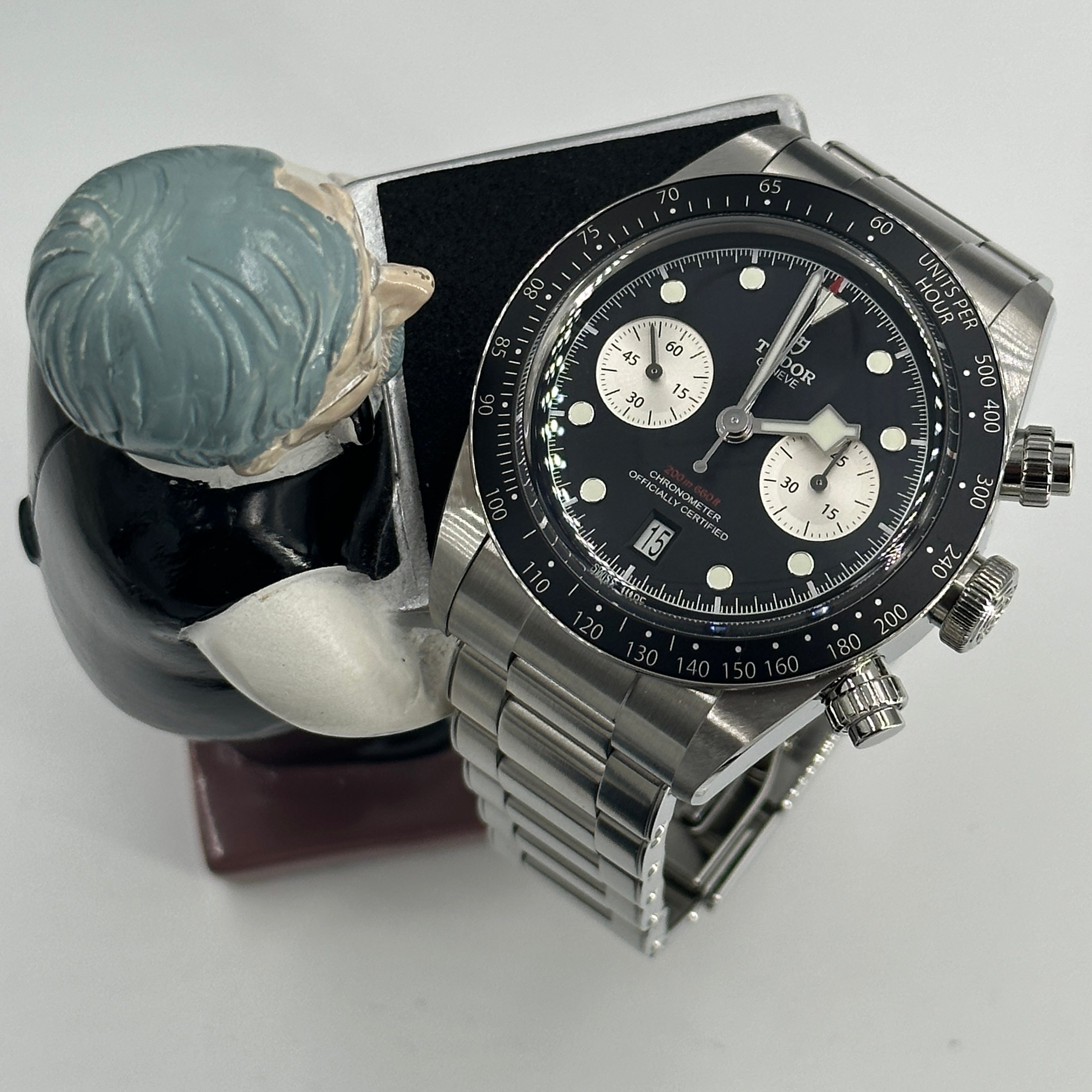 Tudor 79360N-0001 Heritage Black Bay Chronograph Inverted Panda