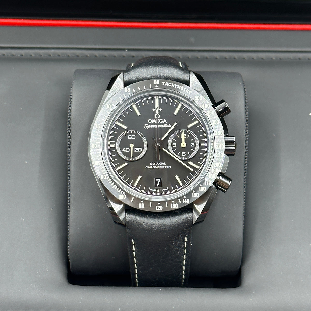 Omega 311.92.44.51.01.004 Speedmaster Moonwatch Co-Axial Dark Side of the Moon Pitch Black 2026
