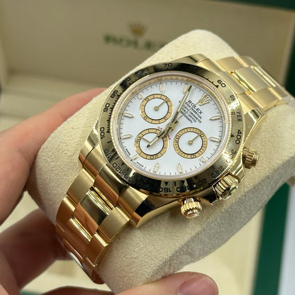 Rolex Cosmograph Daytona 126508 Weiß