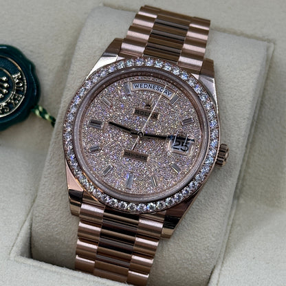 Rolex Day-Date 40 228345RBR Diamond Bezel m228345rbr-0002 2026