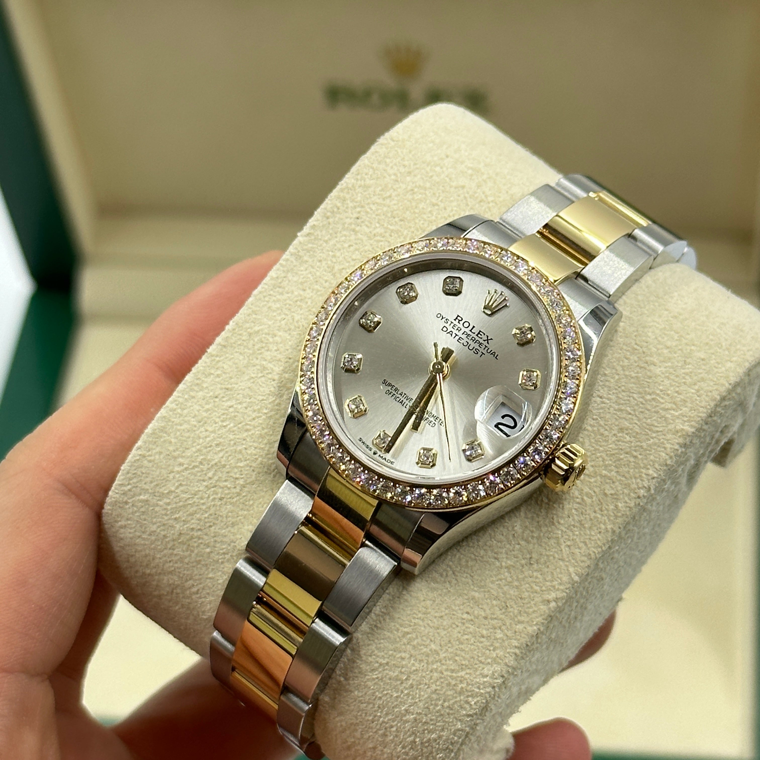 Rolex 278383RBR G SILVER OYS 2025