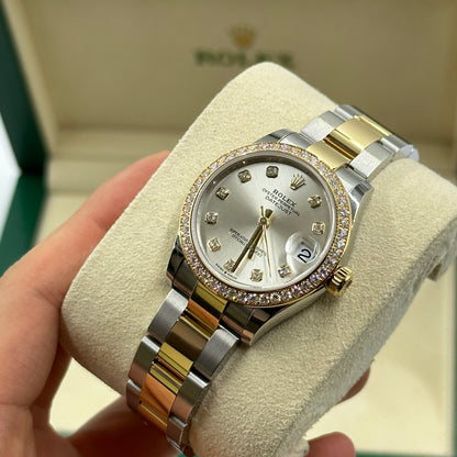 Rolex 278383RBR G SILVER OYS 2025