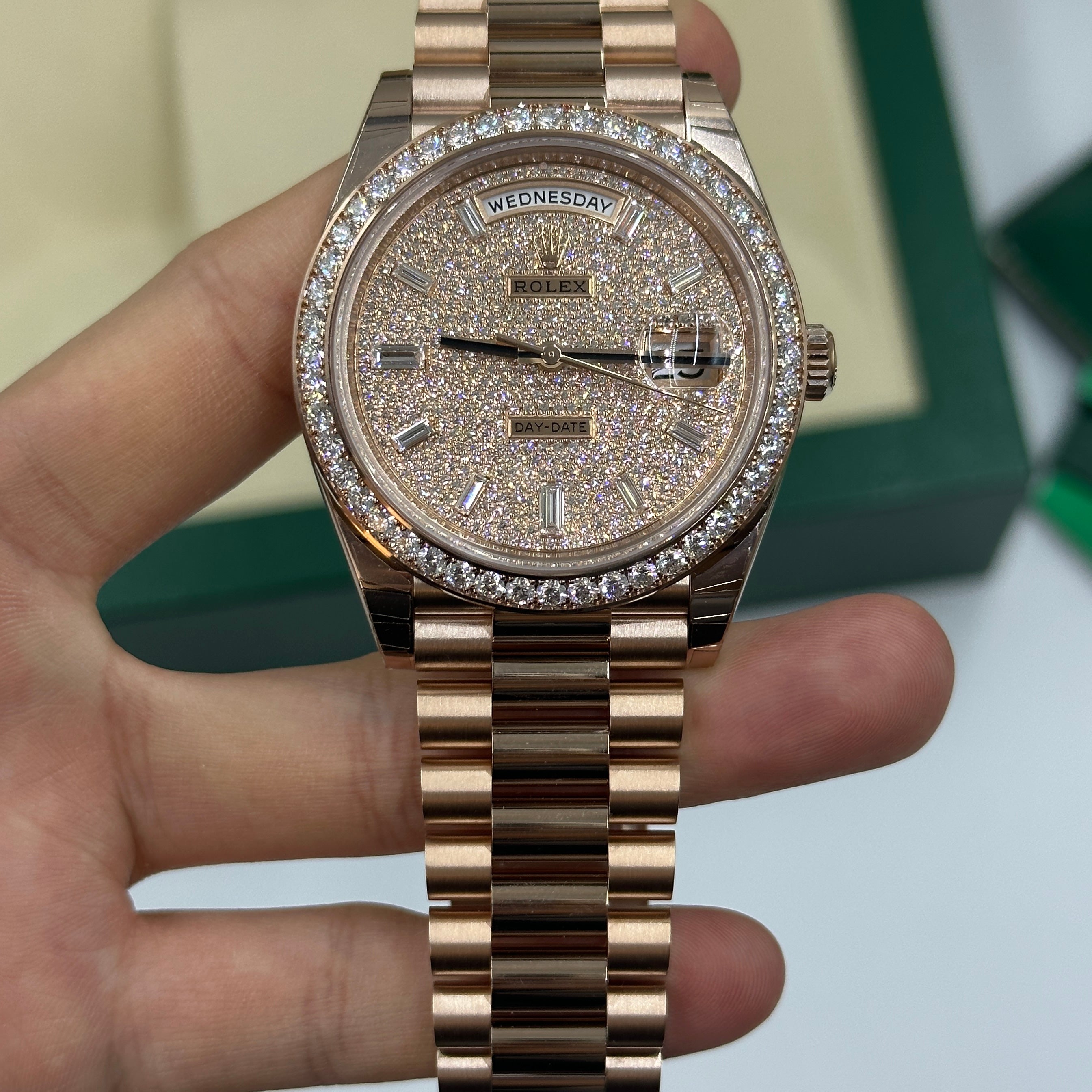 Rolex Day-Date 40 228345RBR Diamond Bezel m228345rbr-0002 2026