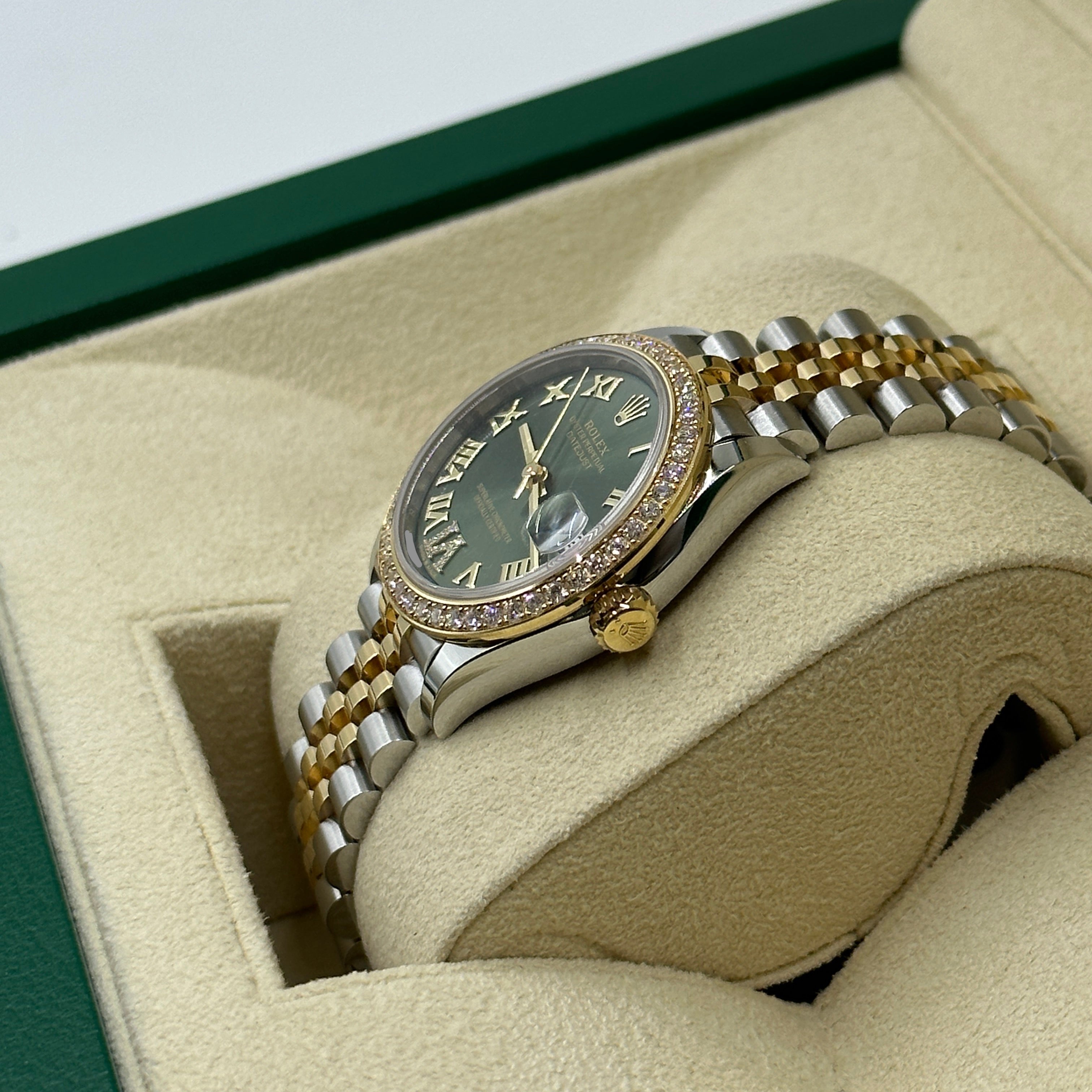 Rolex Datejust 31 278383RBR Grün VI Jubiläum 2023