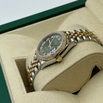 Rolex Datejust 31 278383RBR Grün VI Jubiläum 2023