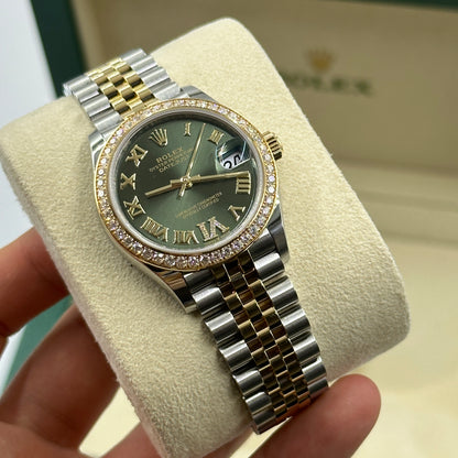 Rolex Datejust 31 278383RBR Grün VI Jubiläum 2023