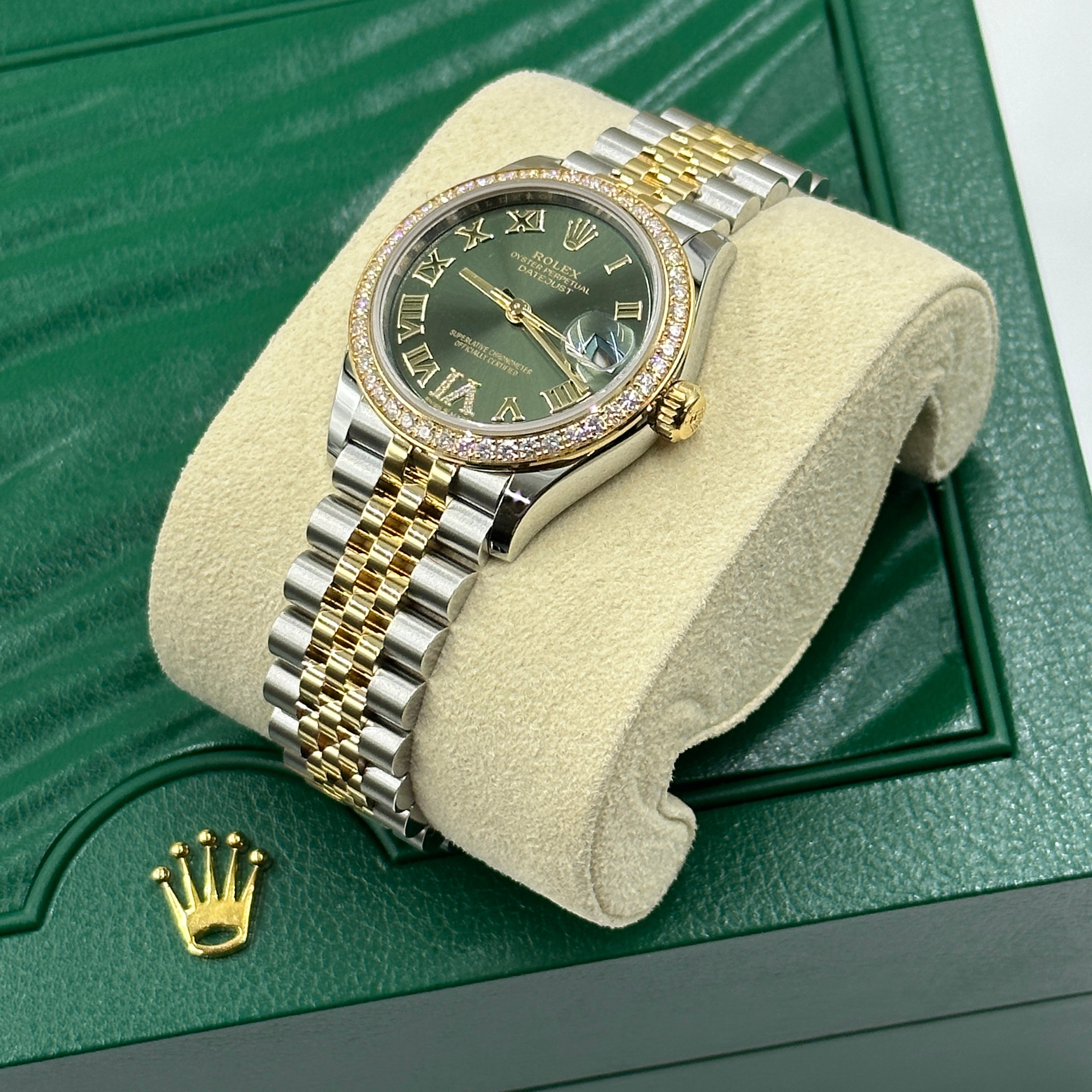 Rolex Datejust 31 278383RBR Grün VI Jubiläum 2023