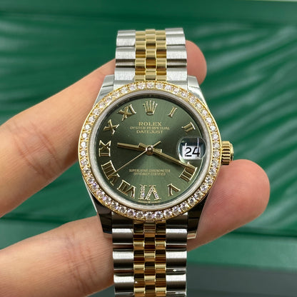 Rolex Datejust 31 278383RBR Grün VI Jubiläum 2023