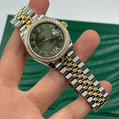 Rolex Datejust 31 278383RBR Grün VI Jubiläum 2023