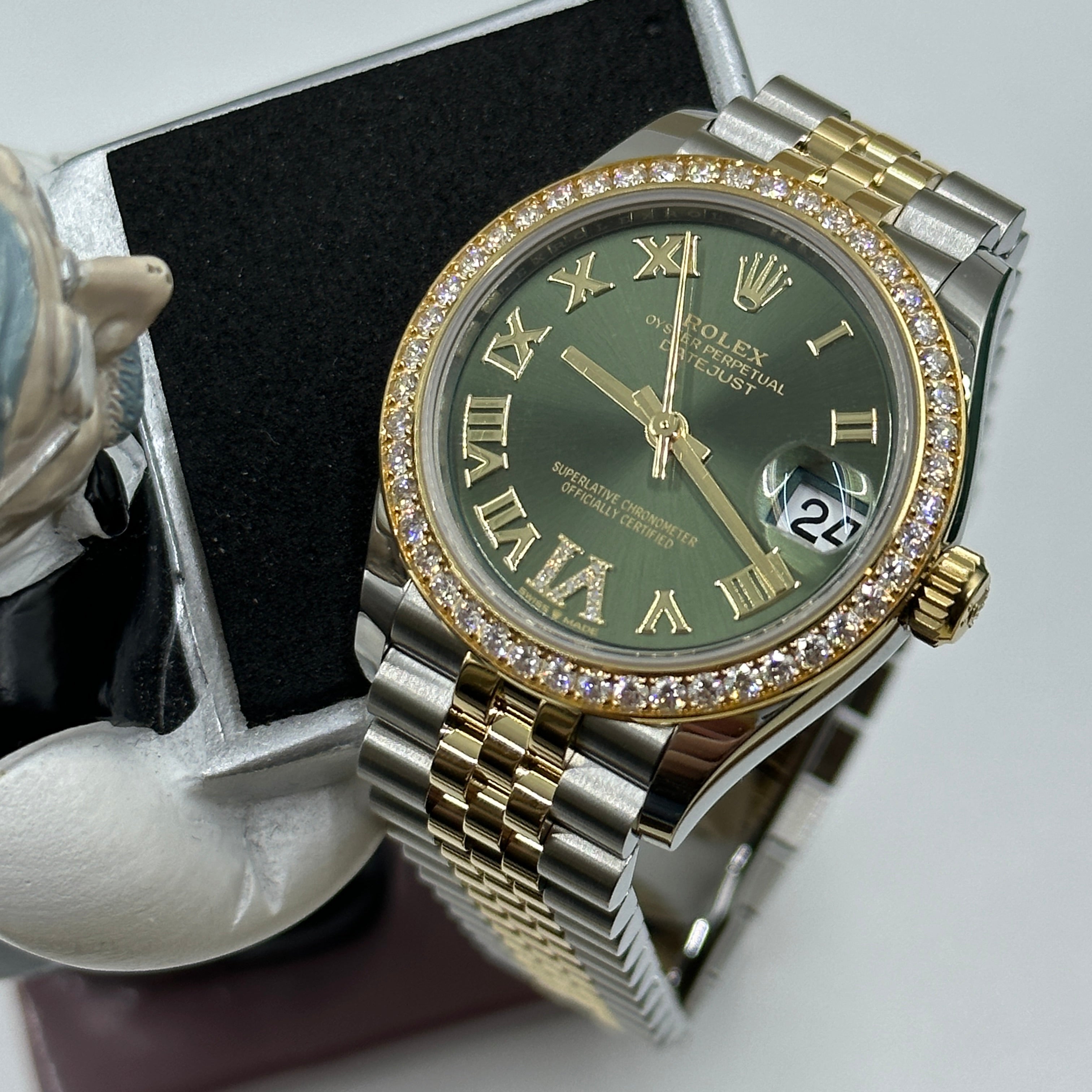 Rolex Datejust 31 278383RBR Grün VI Jubiläum 2023