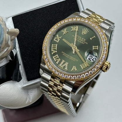 Rolex Datejust 31 278383RBR Grün VI Jubiläum 2023