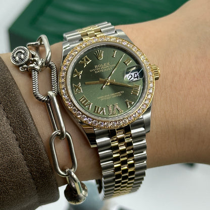 Rolex Datejust 31 278383RBR Grün VI Jubiläum 2023