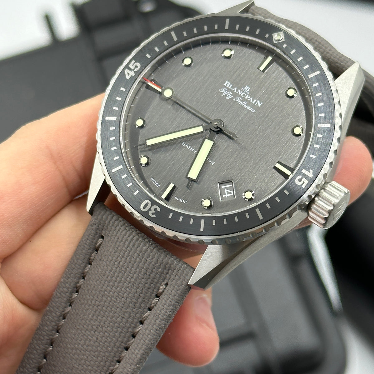 Blancpain Fifty Fathoms Bathyscaphe 43 Mm 5000 1210 G52A 2026
