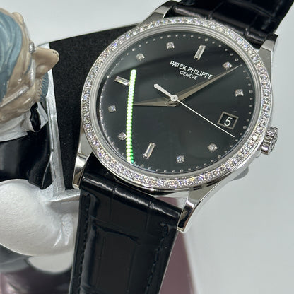 Patek Philippe Calatrava 5297G‑001 Diamantlünette Weißgold 38 mm