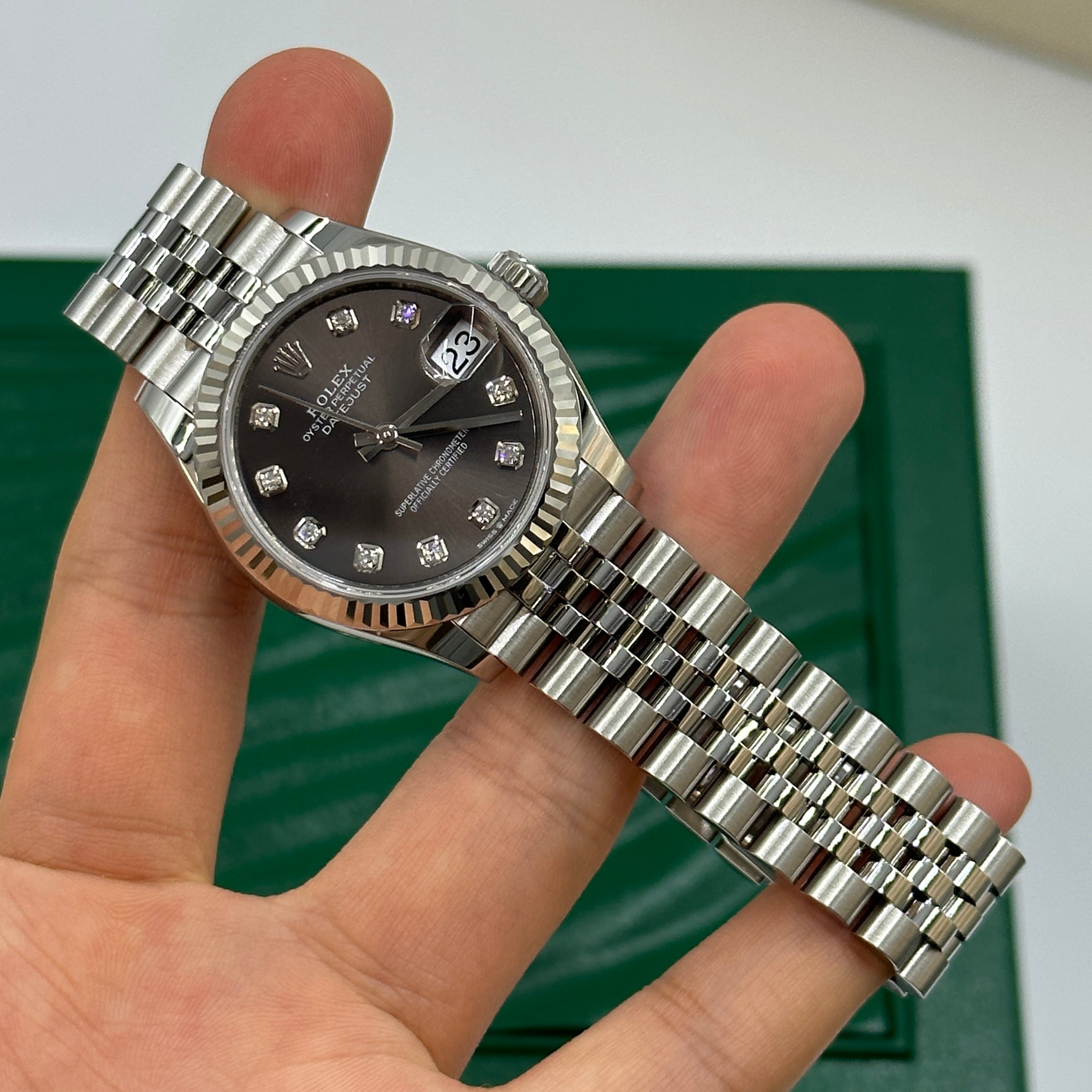 Rolex Datejust 31 278274G Graues Jubiläum 2025
