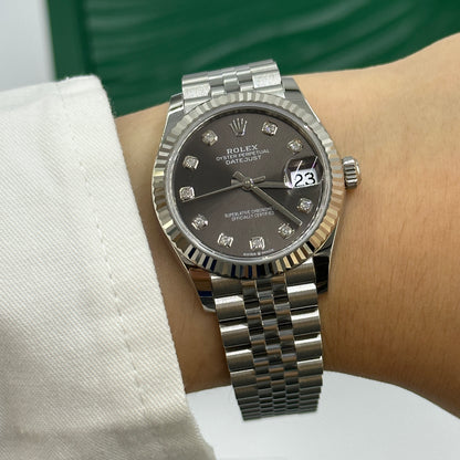 Rolex Datejust 31 278274G Graues Jubiläum 2025