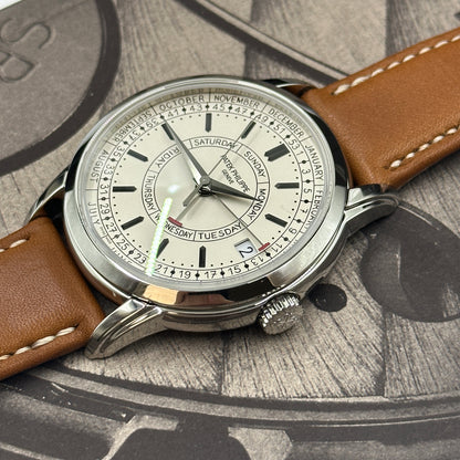 Patek Philippe Calatrava Wochenkalender 5212A‑001 Stahl 40 mm