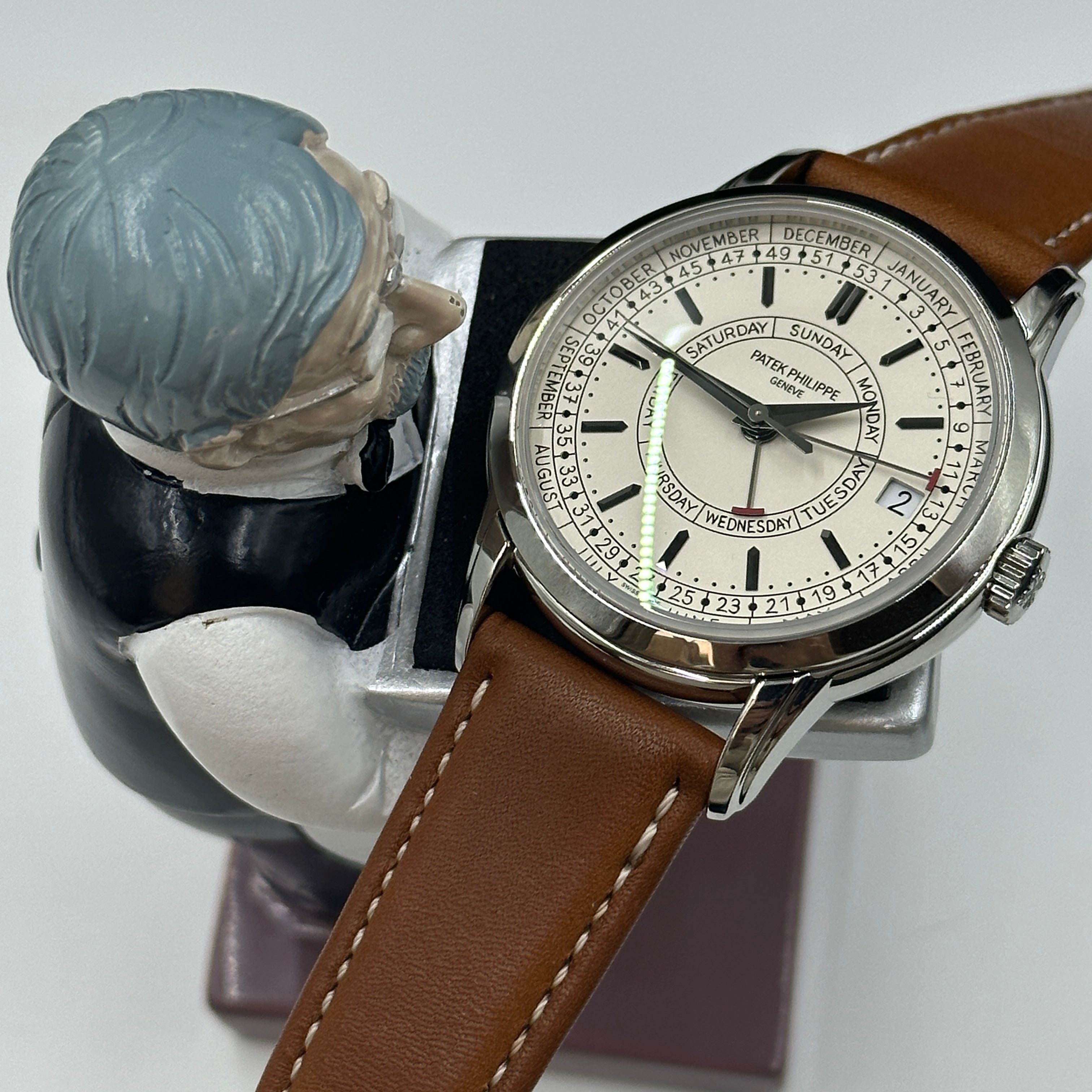 Patek Philippe Calatrava Wochenkalender 5212A‑001 Stahl 40 mm