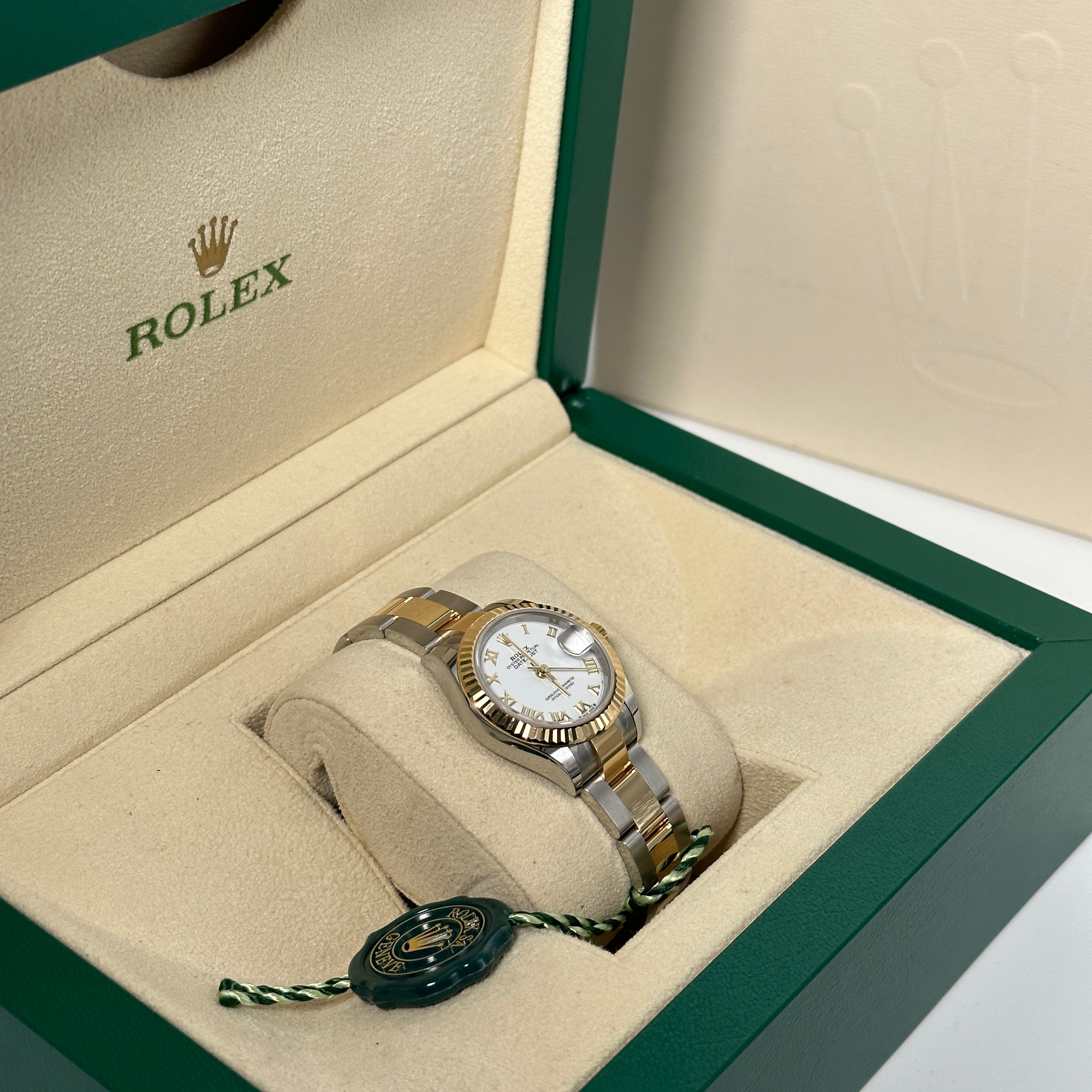 Rolex Lady-Datejust 279173 WHITE ROMAN OYSTER