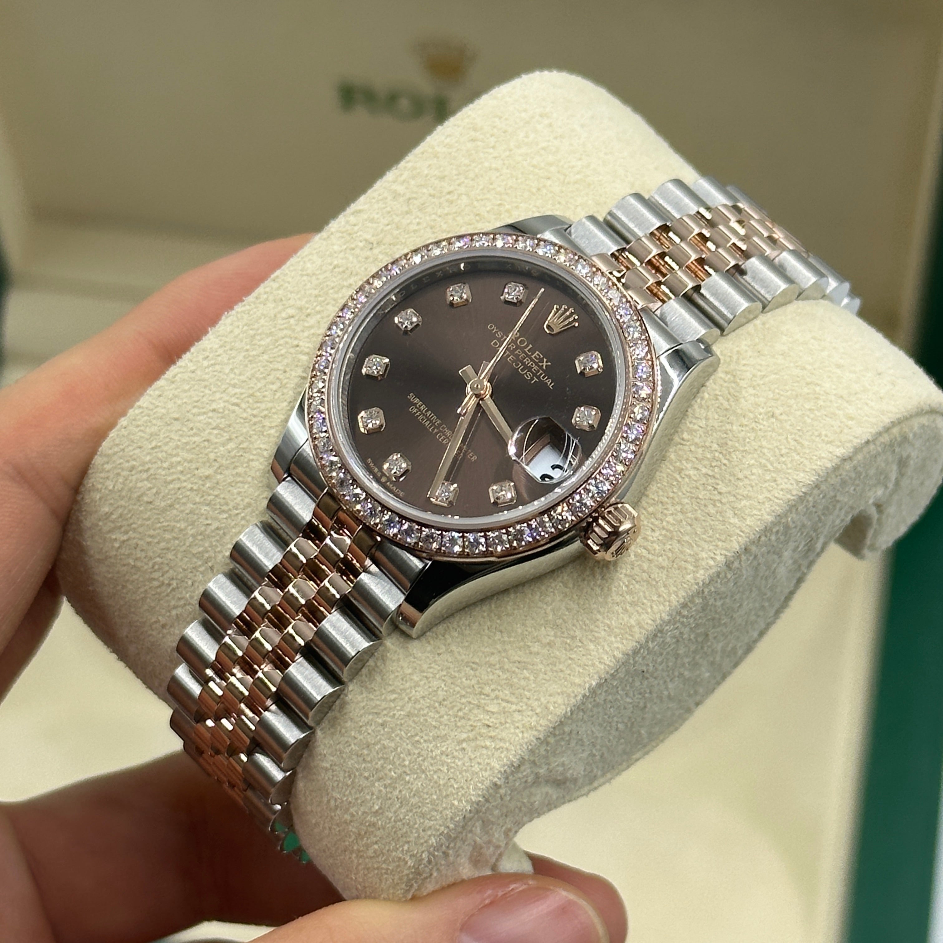 Rolex Datejust 31 278381RBR G Choc Jubilee 2025