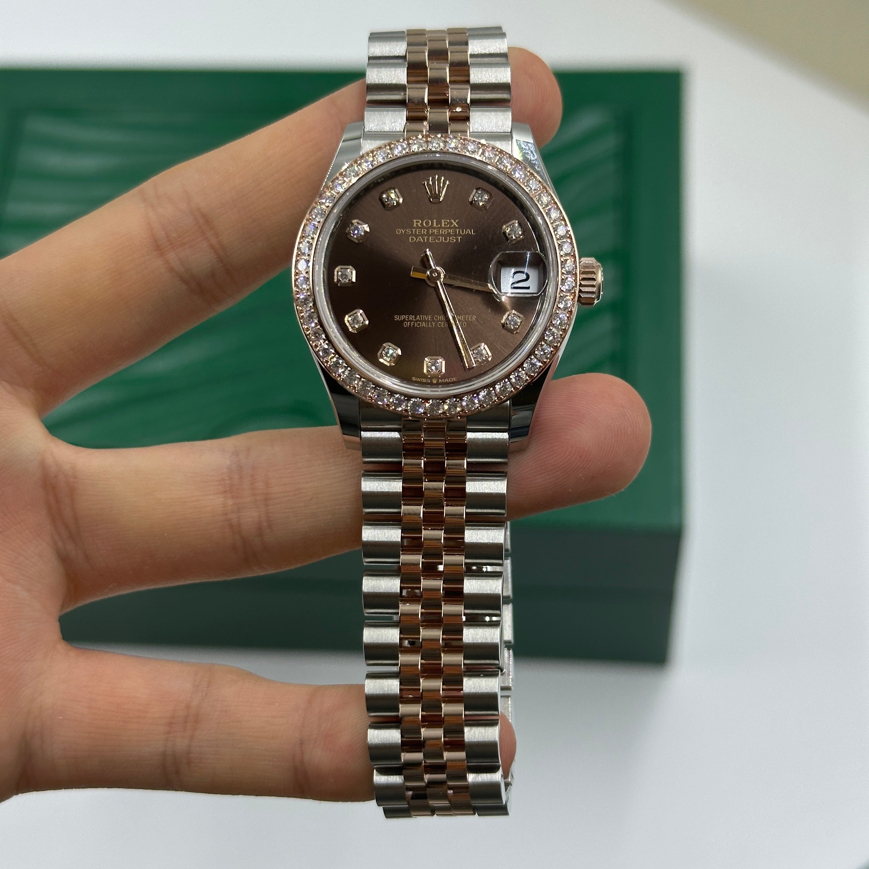 Rolex Datejust 31 278381RBR G Choc Jubilee 2025