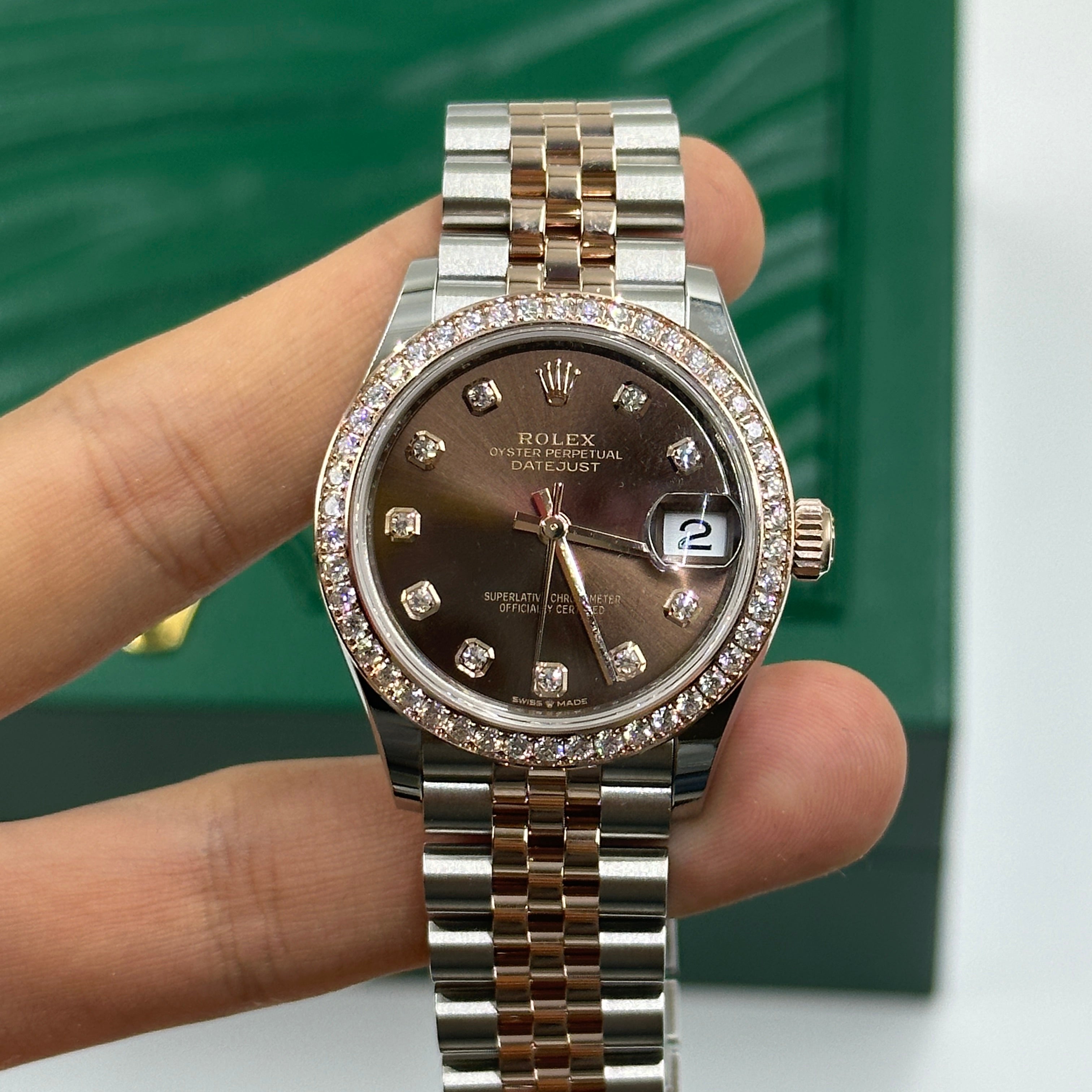 Rolex Datejust 31 278381RBR G Choc Jubilee 2025